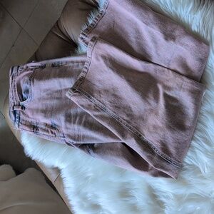 Wild Fable 90s Relaxed Fit Pink Acid Wash Denim